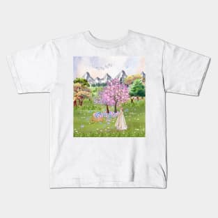 The flower lady Kids T-Shirt